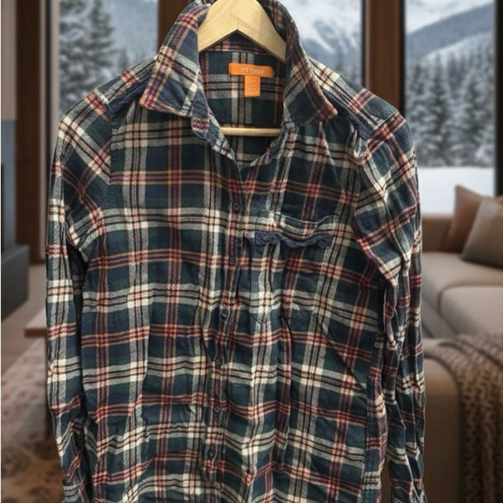 Plaid Flannel Shirt